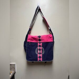 Y2K Justice Girls Messenger Bag Laptop Shoulder Strap School 2004